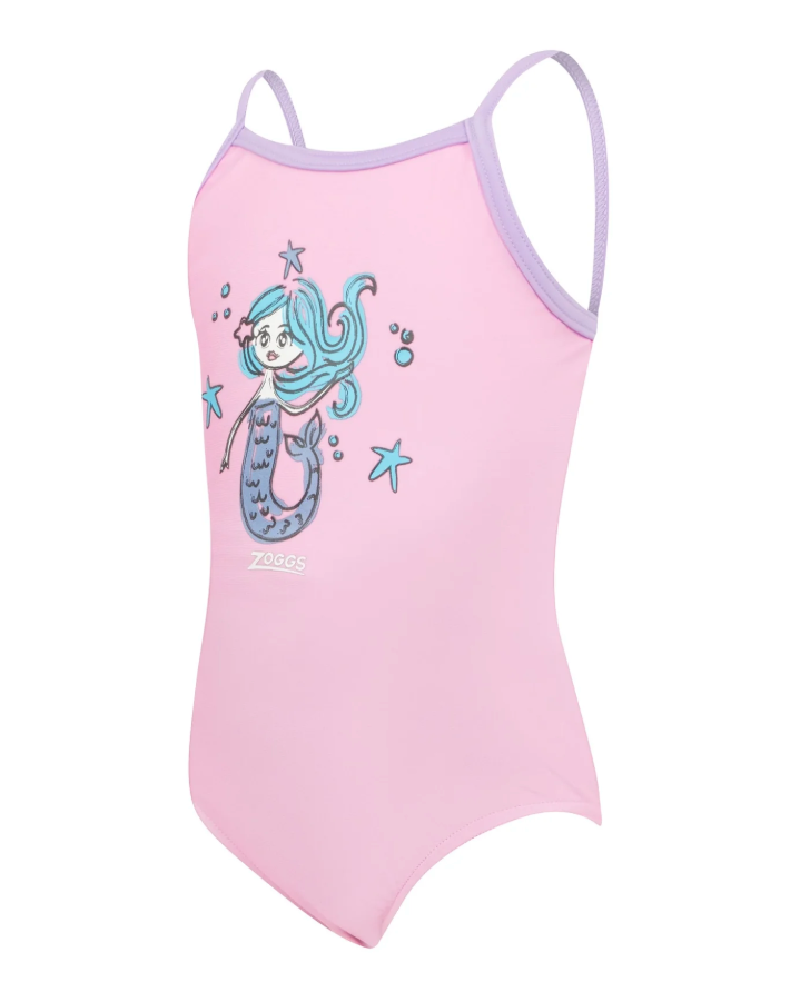Zoggs Tots Girls Merry Maiden Classicback Swimsuit