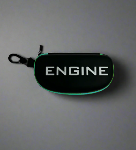 Engine - Hard shell goggle case - Turqua