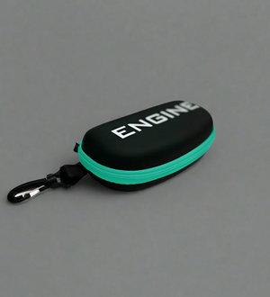 Engine - Hard shell goggle case - Turqua