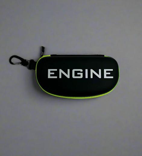 Engine - Hard shell goggle case - Green