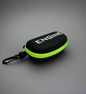 Engine - Hard shell goggle case - Green