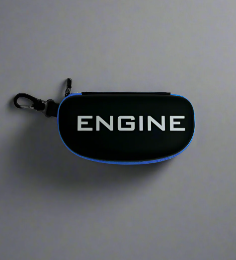 Engine - Hard shell goggle case - Blue