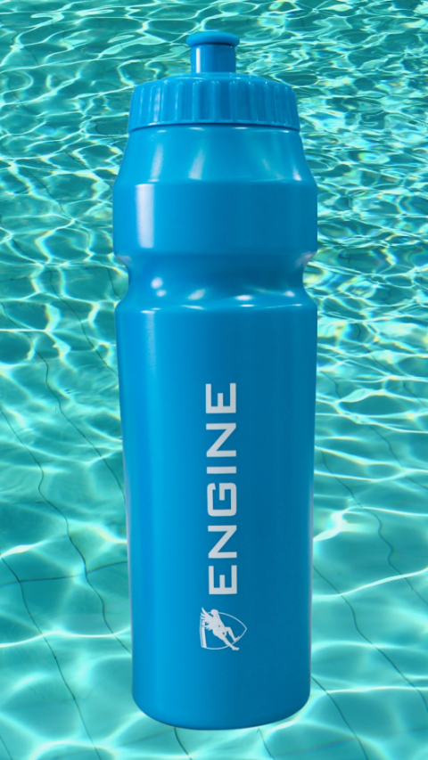 Engine Bottle - blue