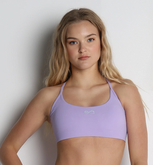 Engine - Cross Back sports bra - lavender