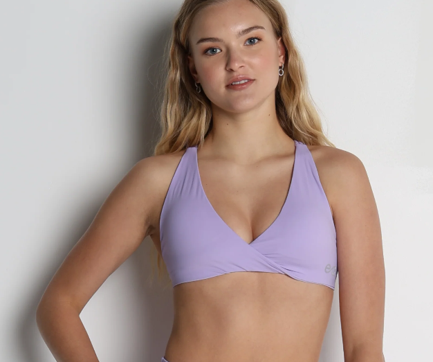 Engine - V neck sports bra - Lavender