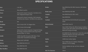 Giant TCR Advanced SL 0 Sram Red AXS