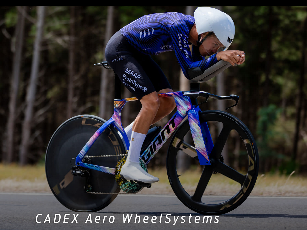 CADEX Max Aero Disc/Cadex Aero 4 Spoke Combo