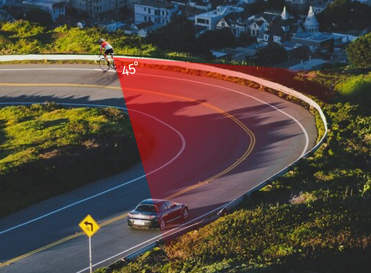 iGPSPORT SR mini Smart Radar Tail Light