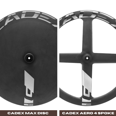 CADEX Max Aero Disc/Cadex Aero 4 Spoke Combo