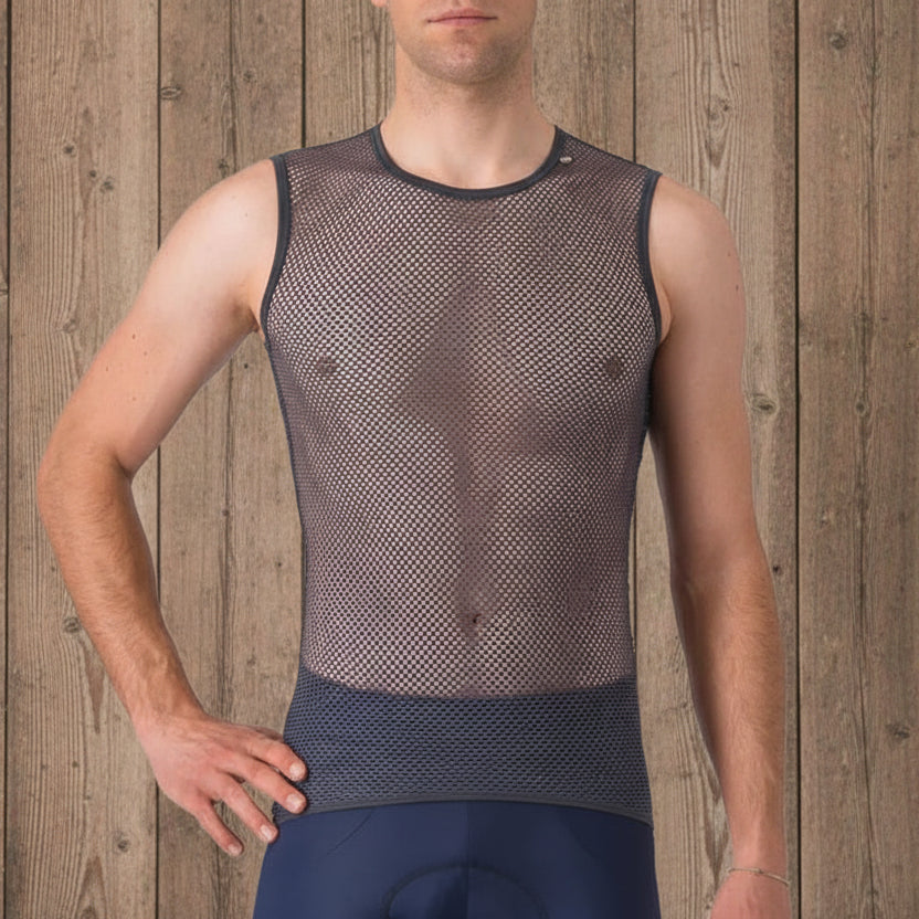 Castelli Miracolo Wool Sleeveless Base Layer Top Dark Grey