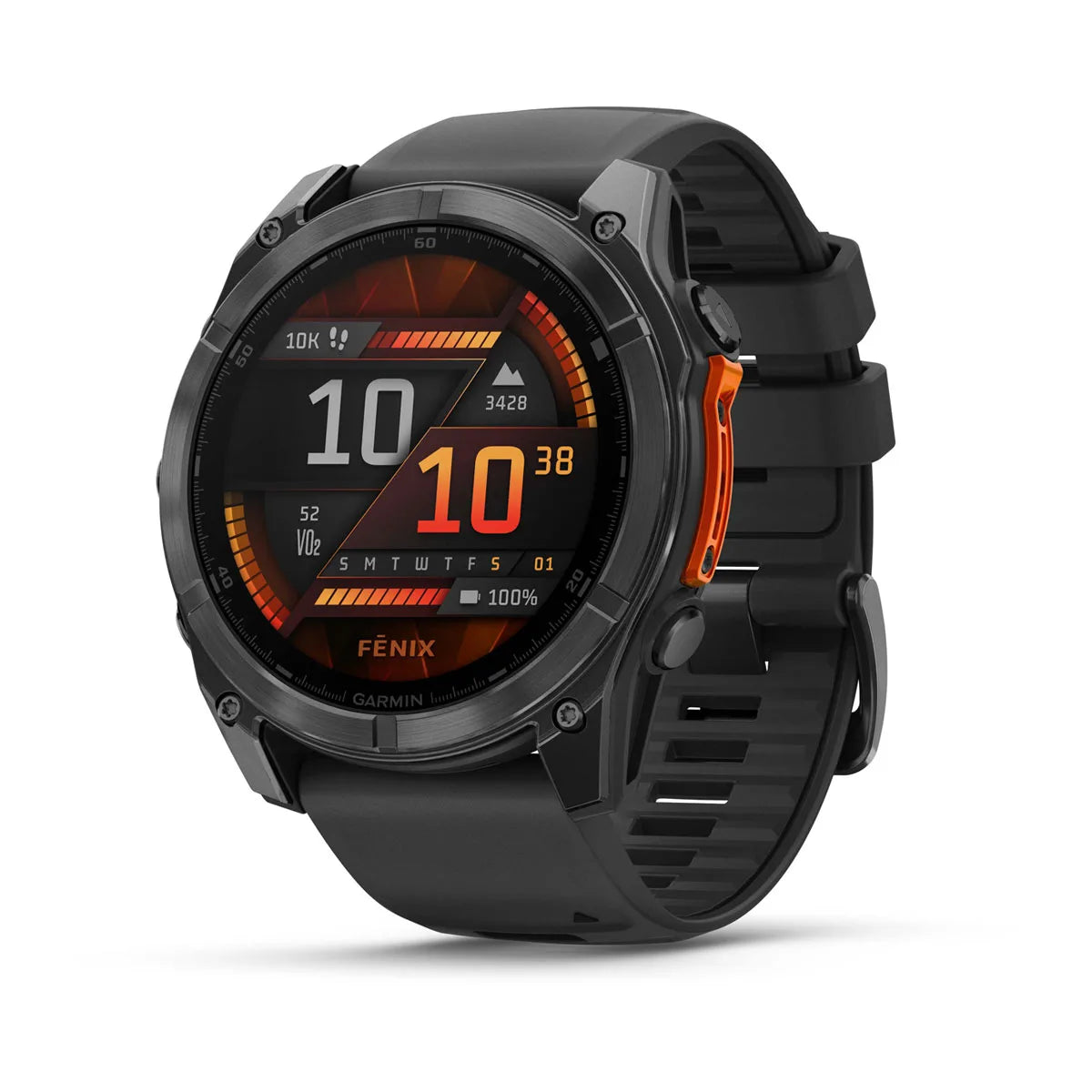 Fenix 8 51mm AMOLED Slate Grey Black Base2Race