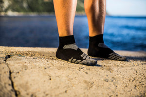 ZeroD Running Sock Black