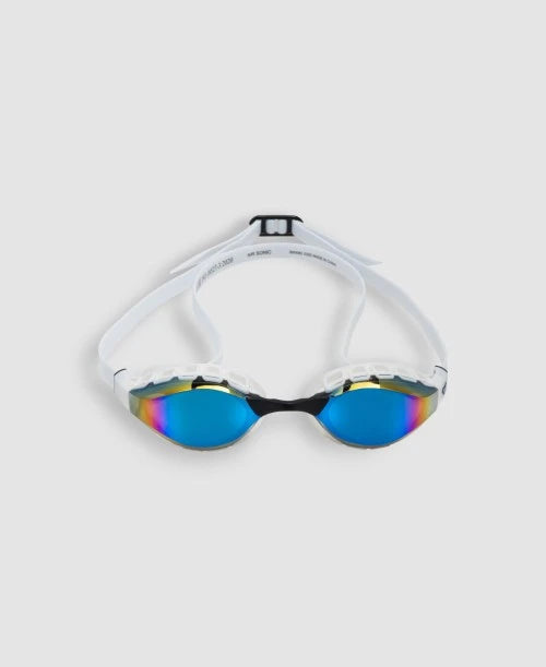Air Sonic Mirror Swim Goggles Blue/White