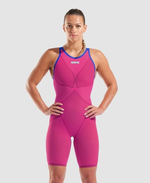 Women's Powerskin Veloce Violet Surge Open Back LE