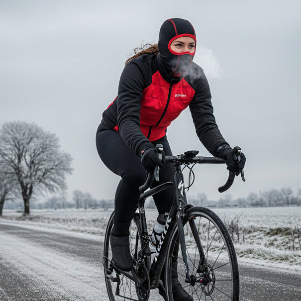 RH+ Thermal Balaclava Balaclava - Black & Red