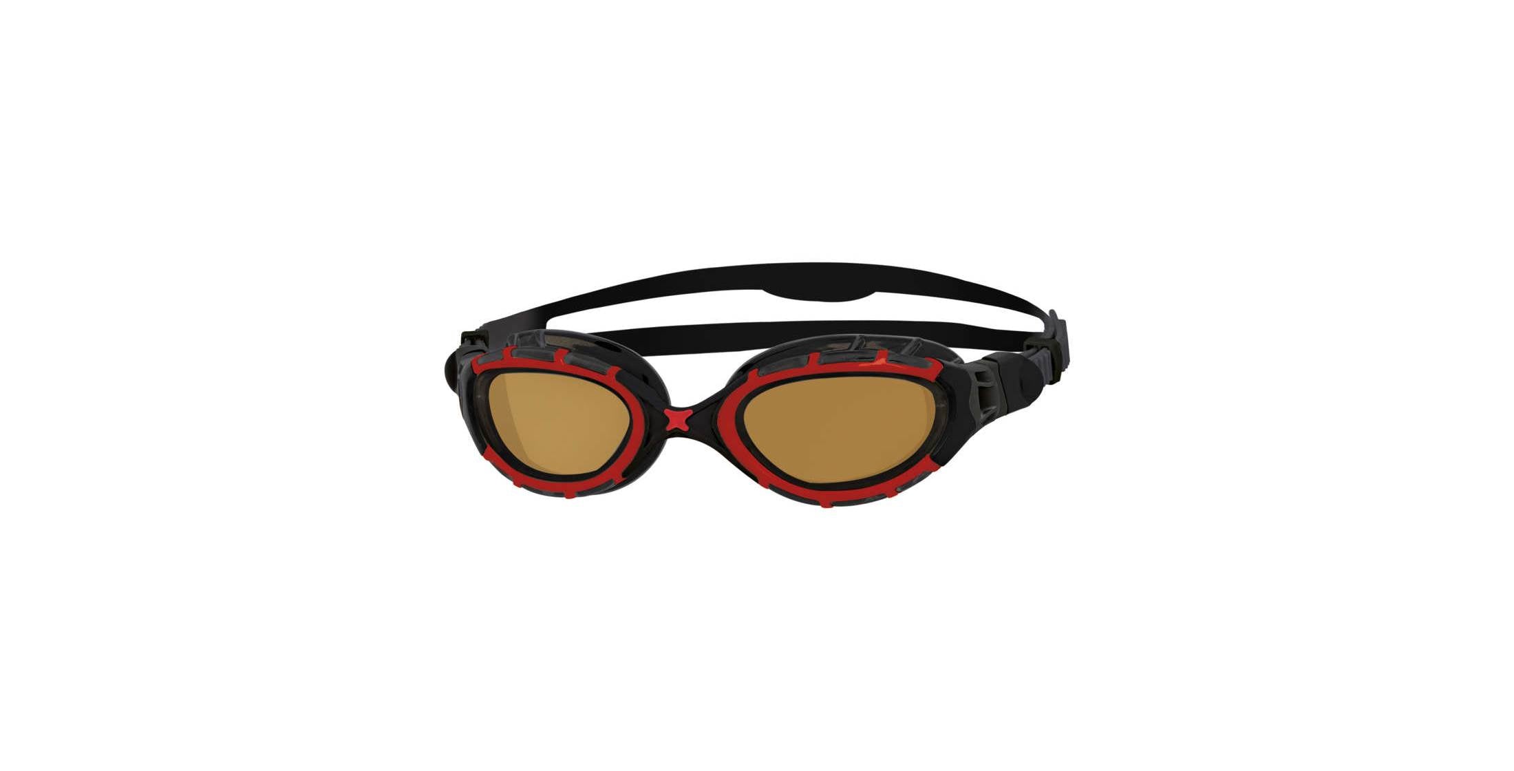 Predator Flex Polarized- Regular fit- Black/Red