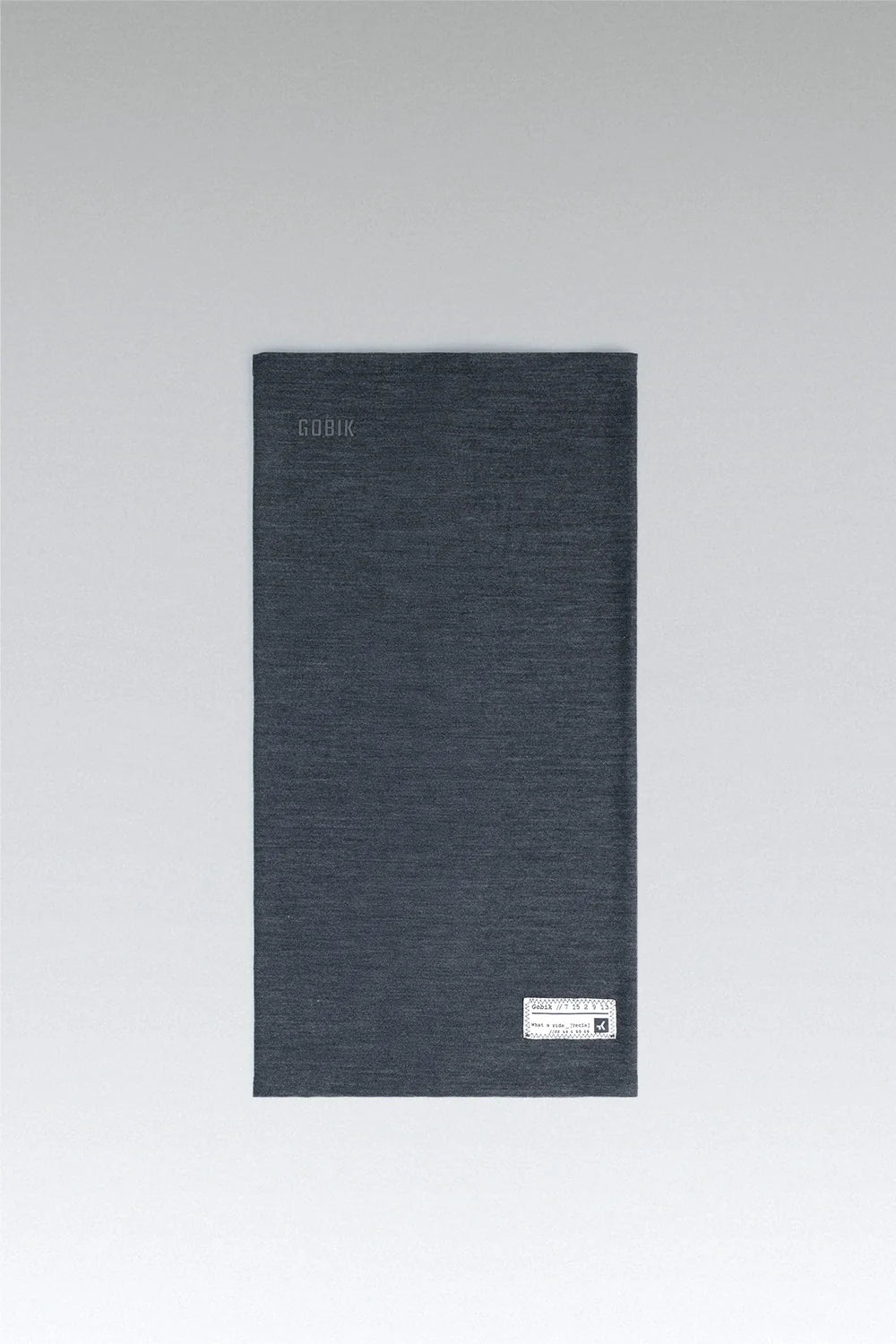 NECK GAITER UNISEX  Moonbah Solid Graphite