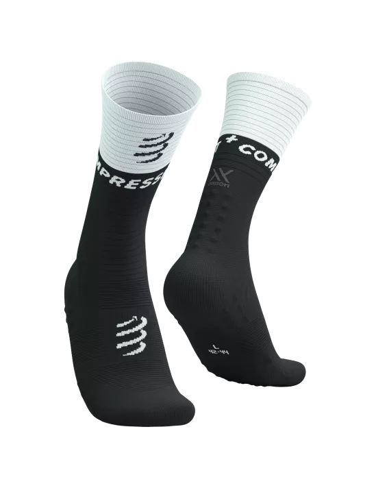 Mid Compression Socks V2.0 - Black/White