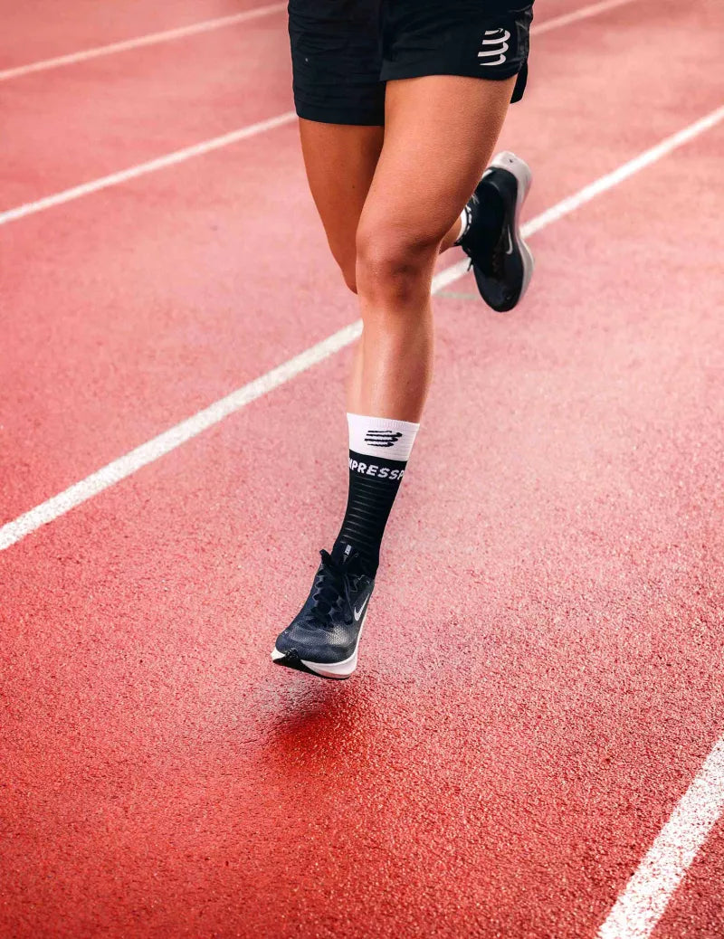 Mid Compression Socks V2.0 - Black/White