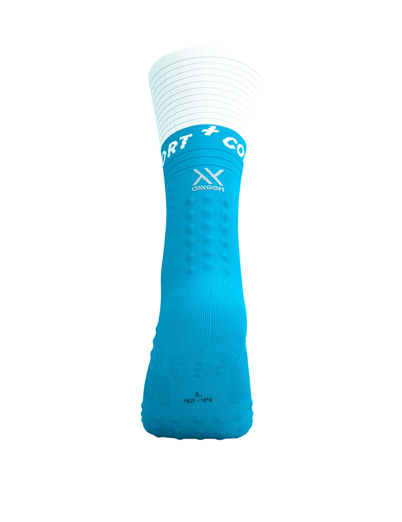 Compressport Mid Compression Socks V2.0 - Norse Blue/White