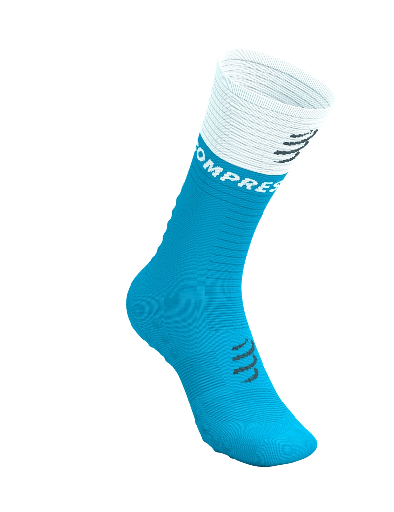 Compressport Mid Compression Socks V2.0 - Norse Blue/White