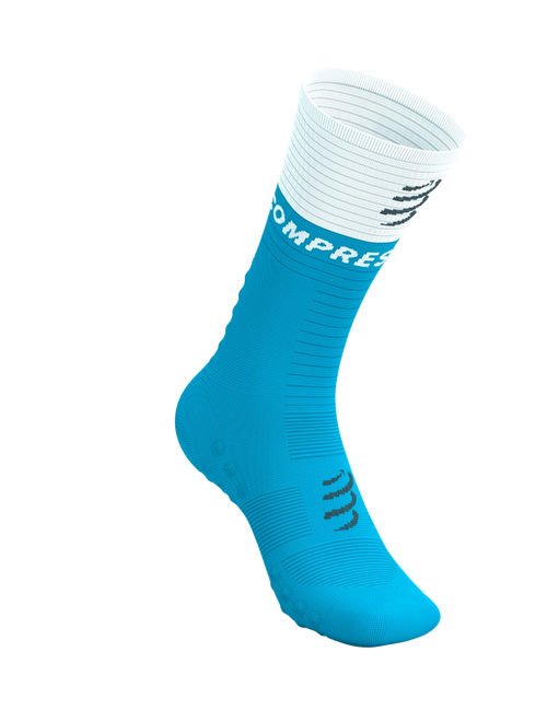Compressport Mid Compression Socks V2.0 - Norse Blue/White