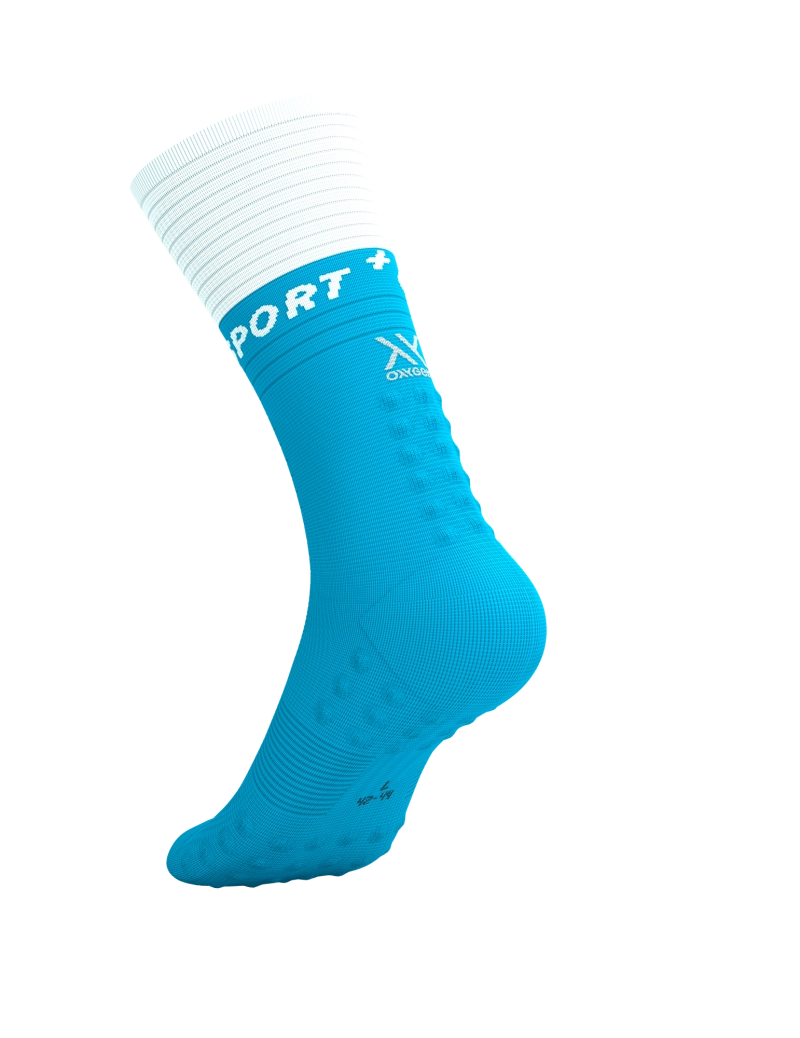 Compressport Mid Compression Socks V2.0 - Norse Blue/White