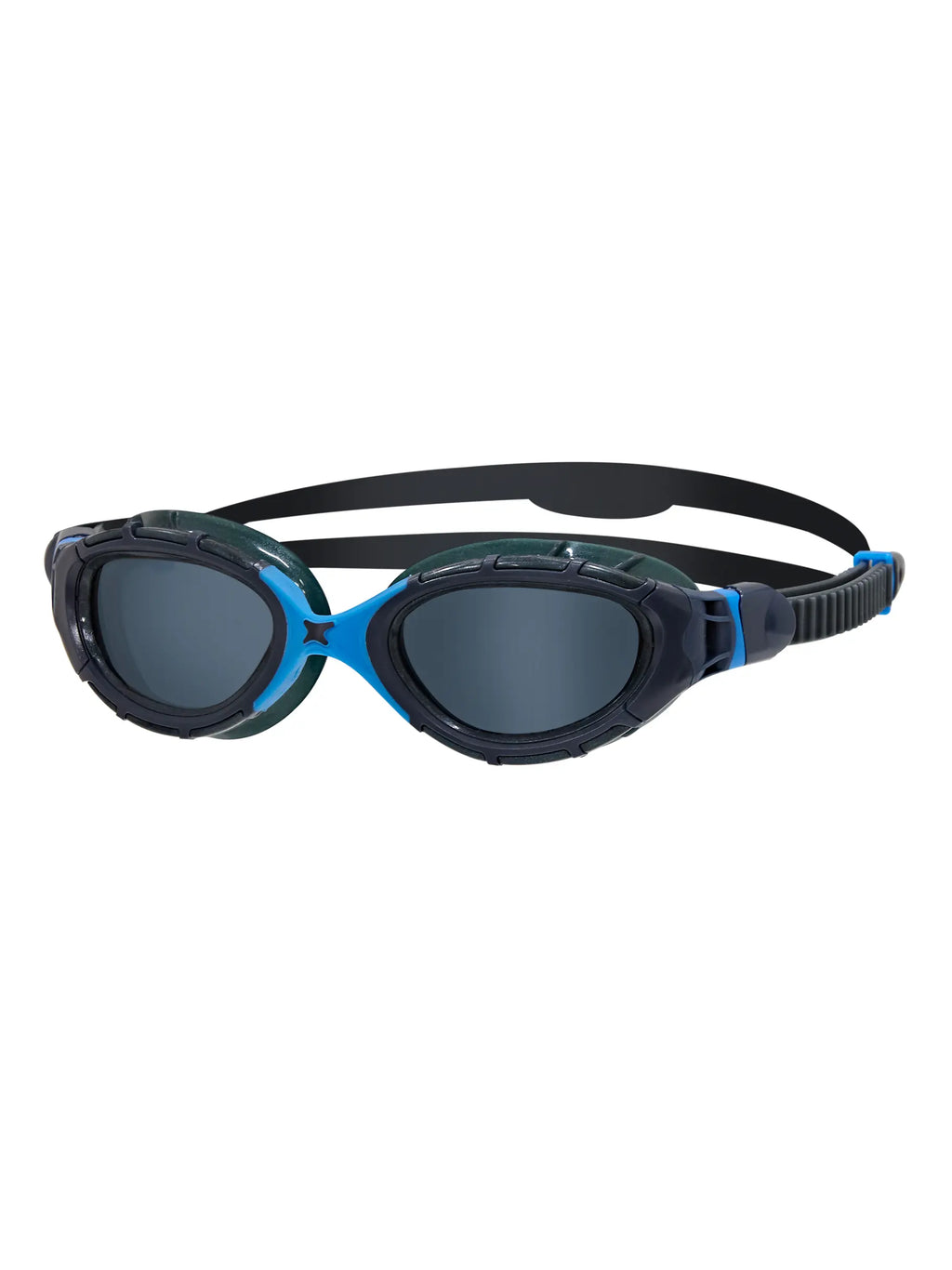 Predator Flex Goggles Grey/Blue - Tinted - Small