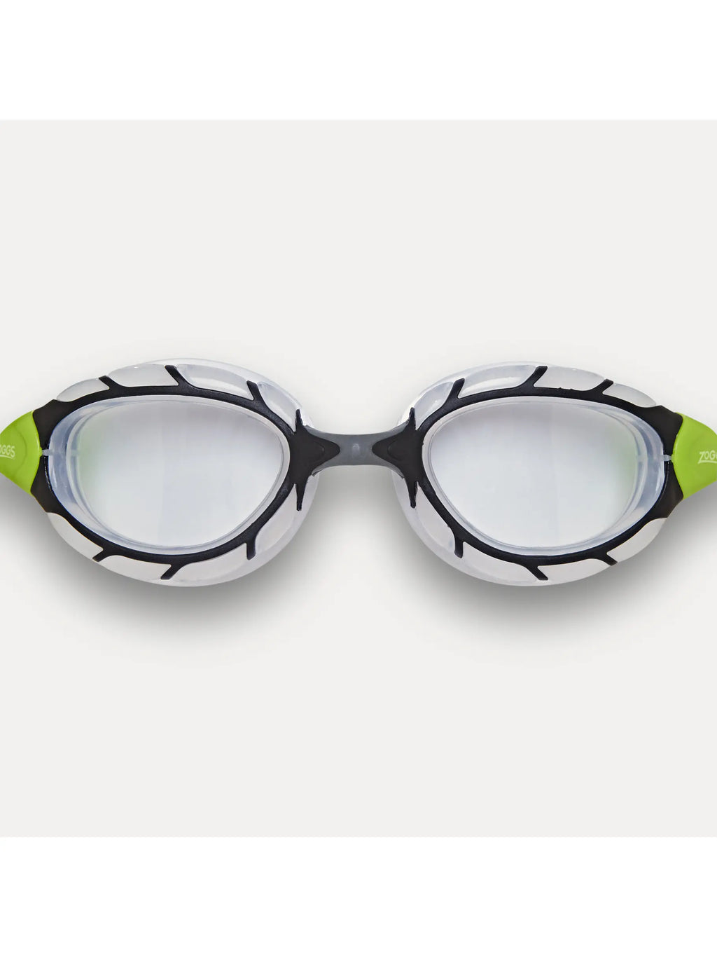 zoggs predator Black/Green - Clear Lens