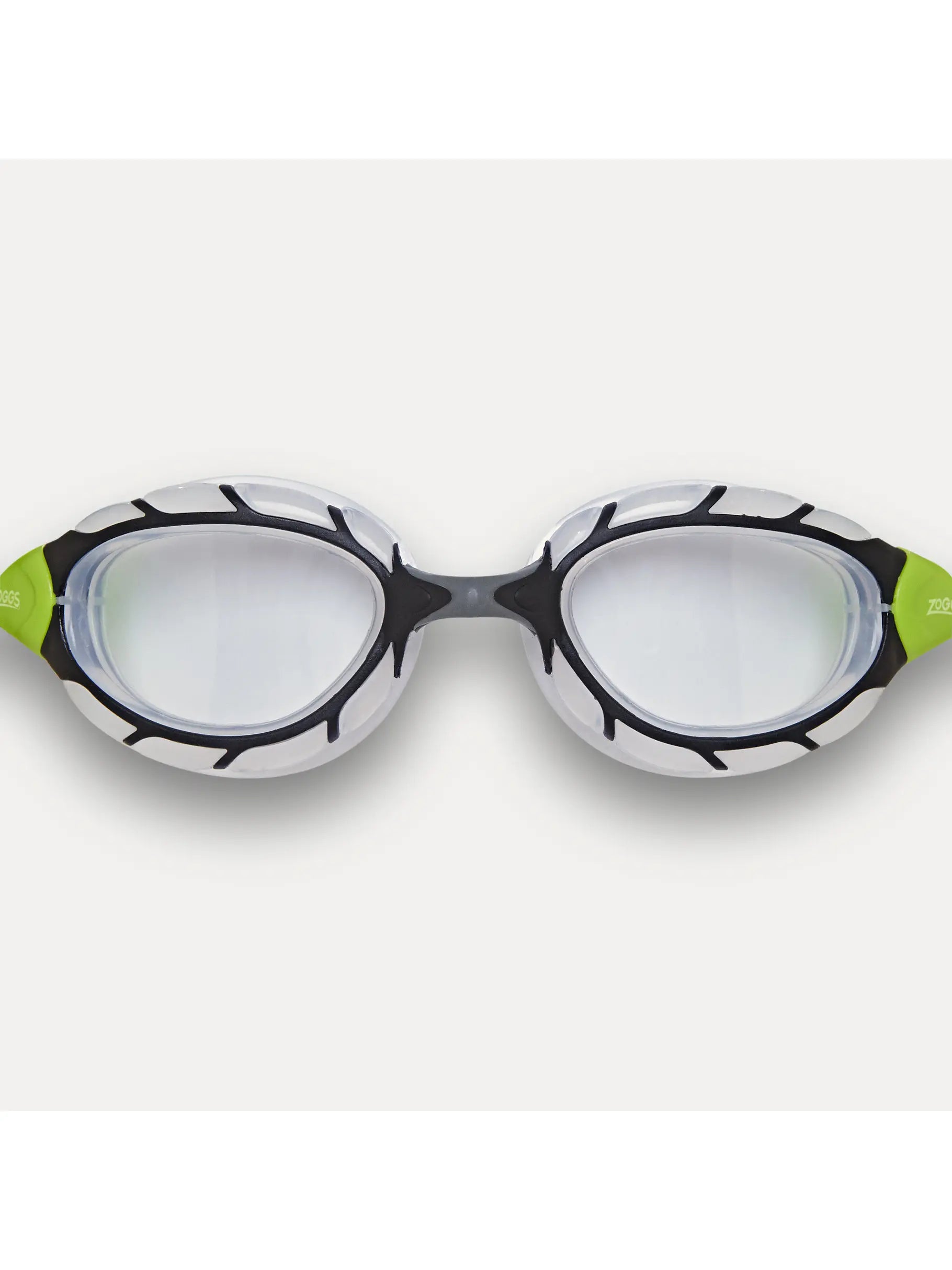 zoggs predator Black/Green - Clear Lens