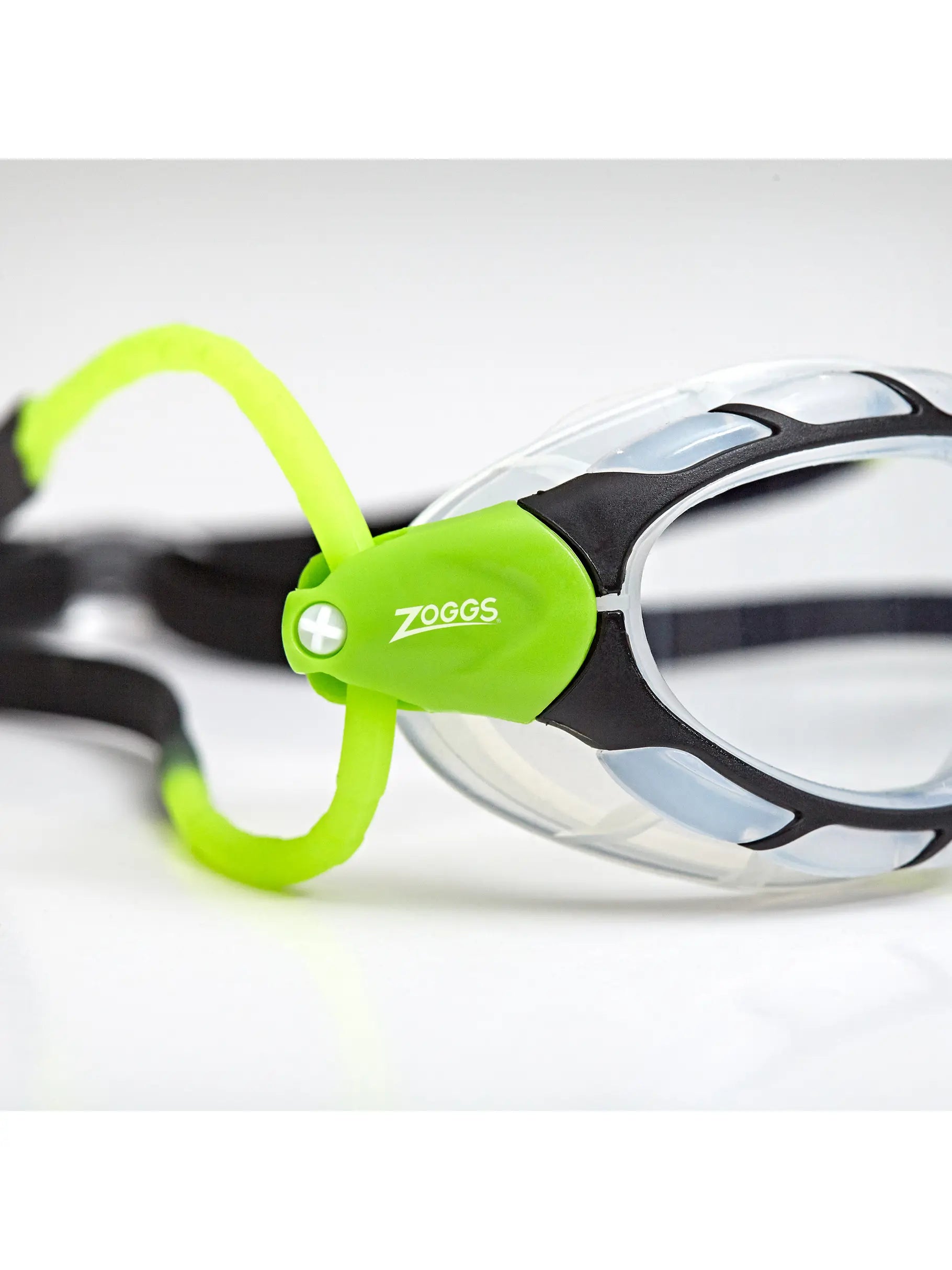 zoggs predator Black/Green - Clear Lens