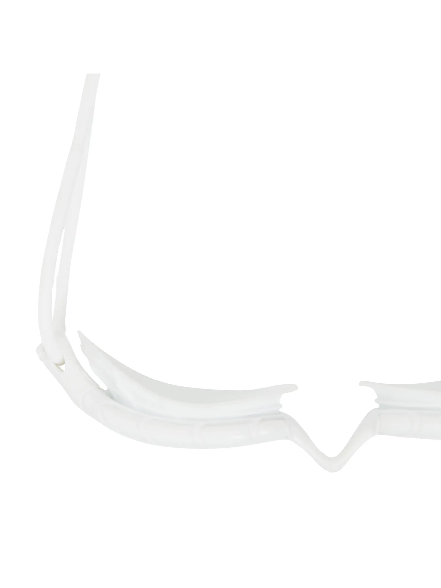 Predator Goggles  White - Tinted Smoke Small