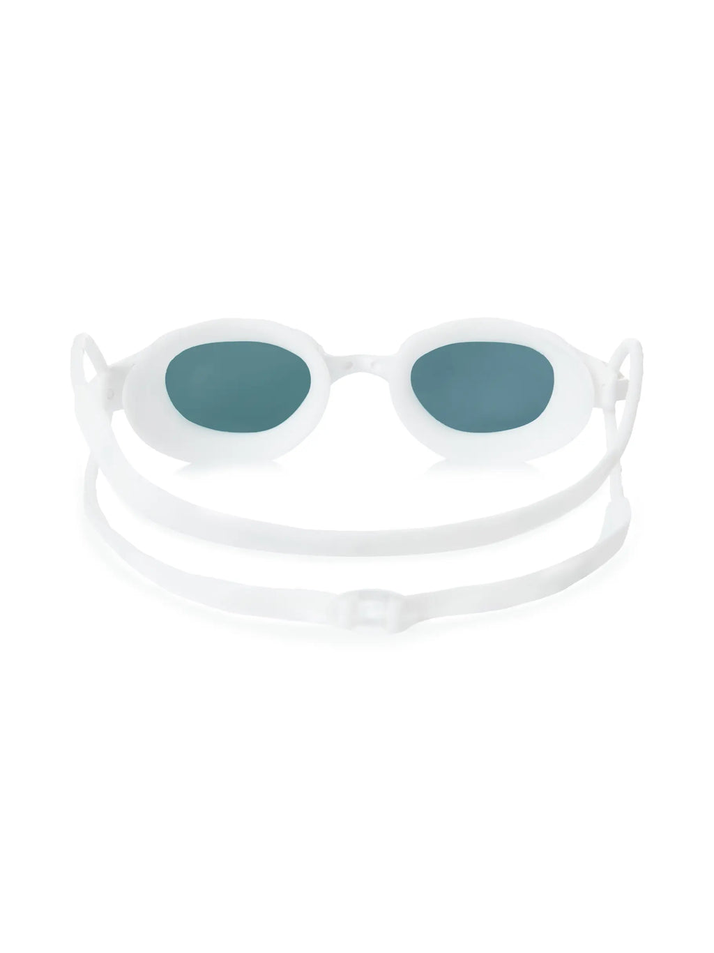 Predator Goggles  White - Tinted Smoke Small