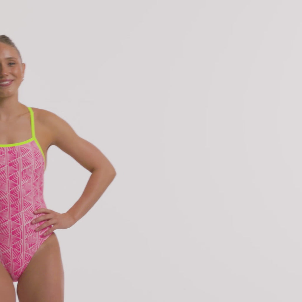 Sweet Stack Ladies Tie Me Tight One Piece