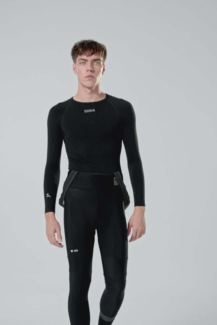 BASE LAYER MEN  Winter Merino Coal