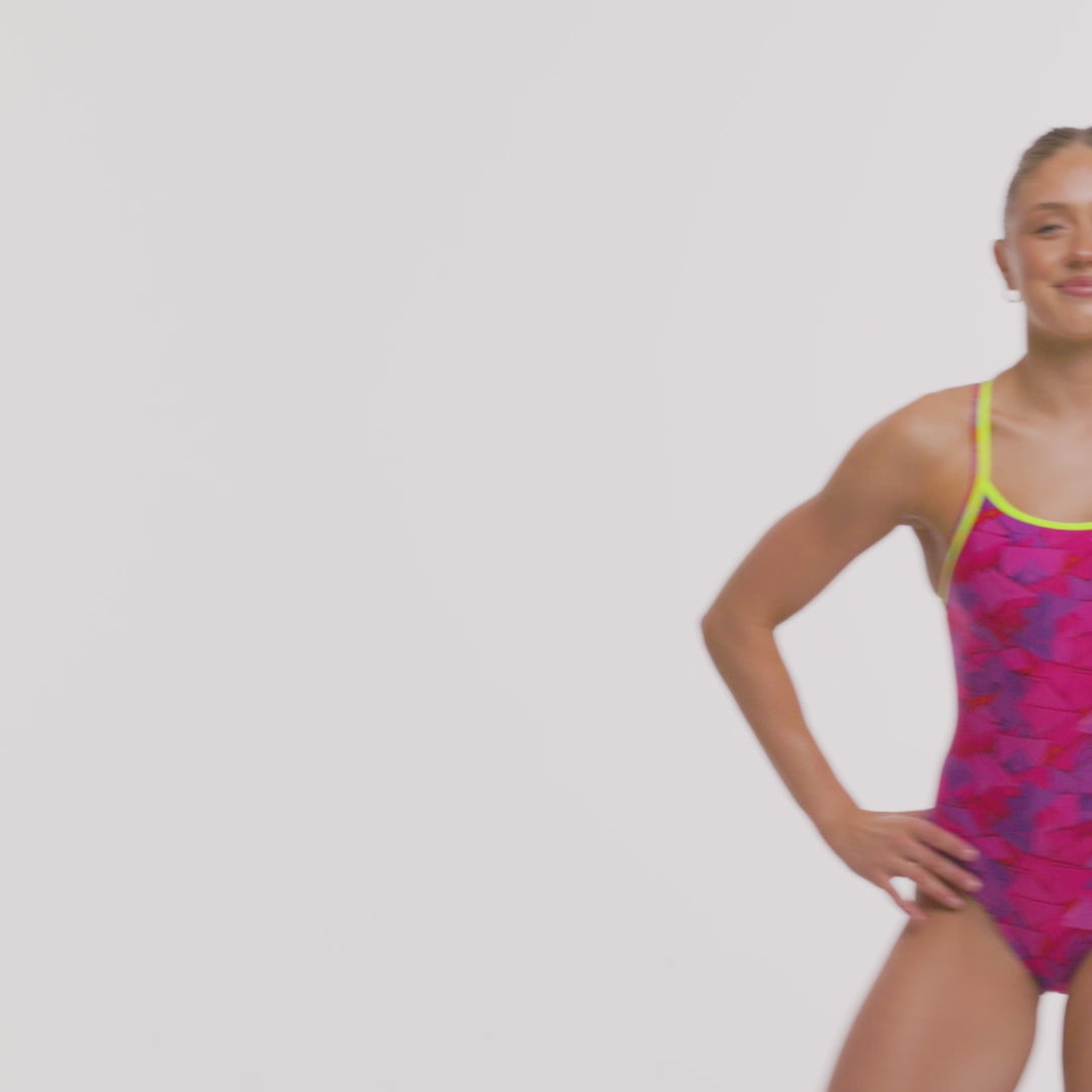 Try Pink Ladies Diamond Secure One Piece
