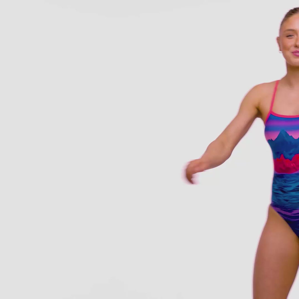 High Lights Ladies Single Strap One Piece