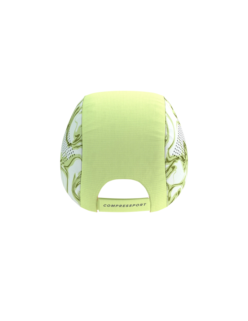 Pro Racing Cap - Green Camo/Fluo Red