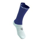Compressport Pro Racing Socks V4.0 Bike - Orient Blue/White