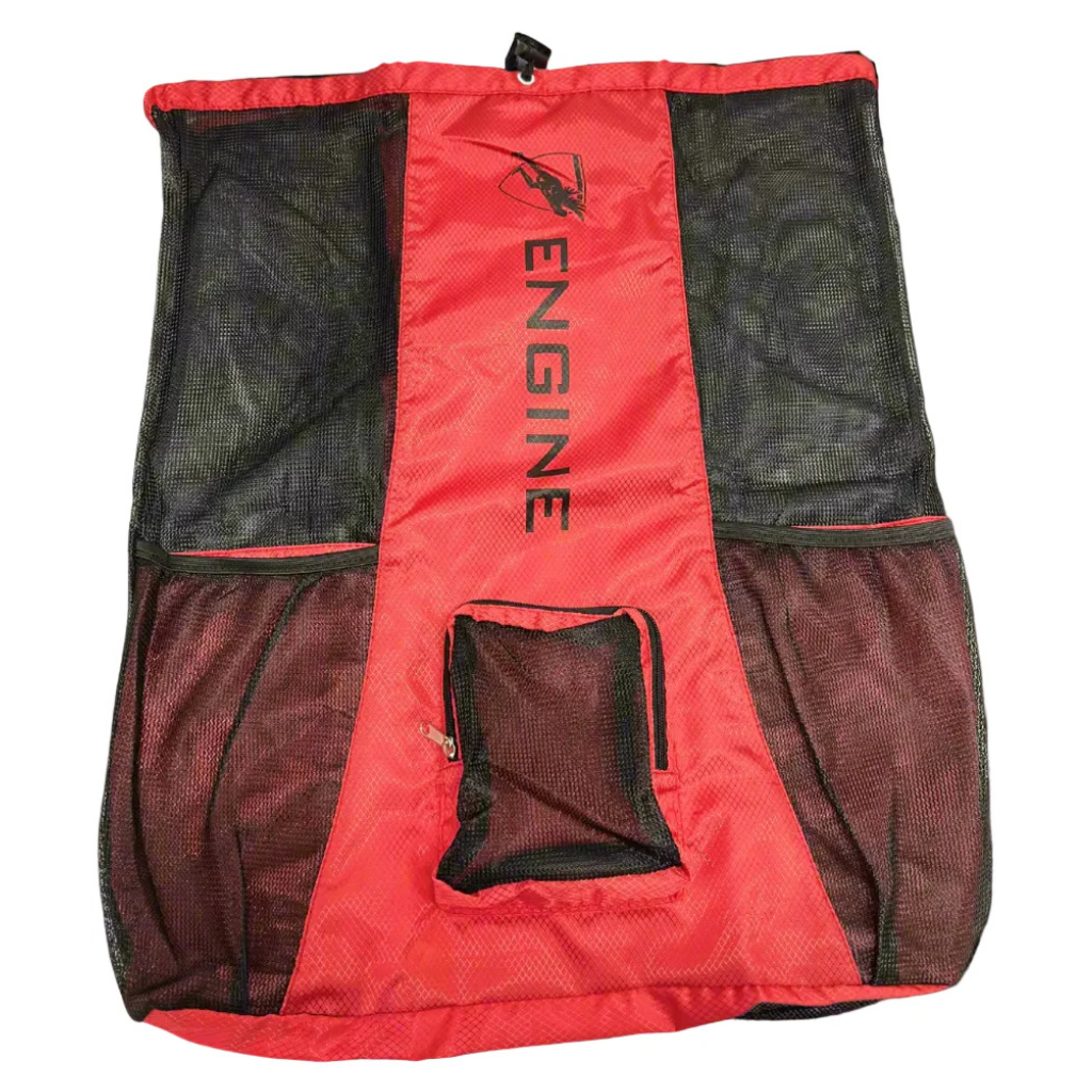 Mesh Backpack Red