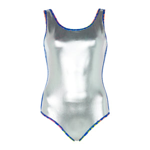 SEA CHANGE SILVER LINED SCOOPBACK SWIMSUIT