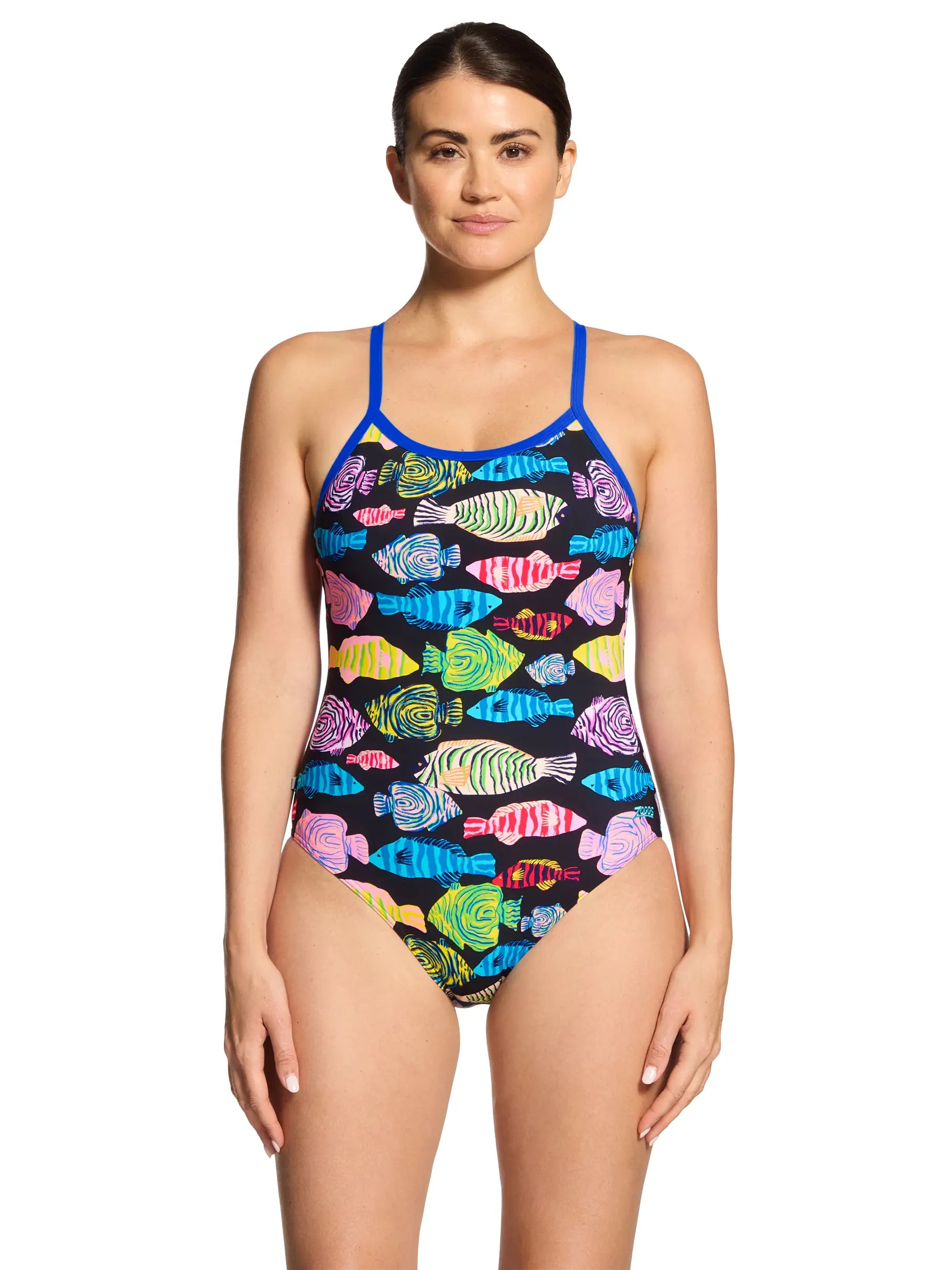 Sea Tribe Silver Lined Strikeback Swimsuit