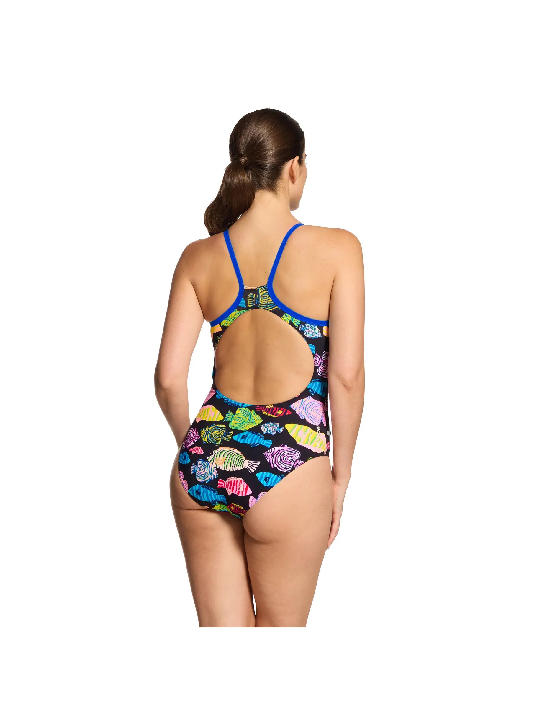 Sea Tribe Silver Lined Strikeback Swimsuit