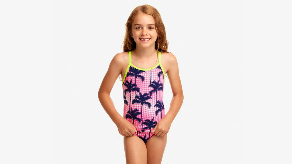 Toddler girl - Tankini Pop Palms
