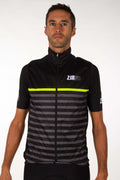 MARINIERE BLACK WINDPROOF CYCLING GILET