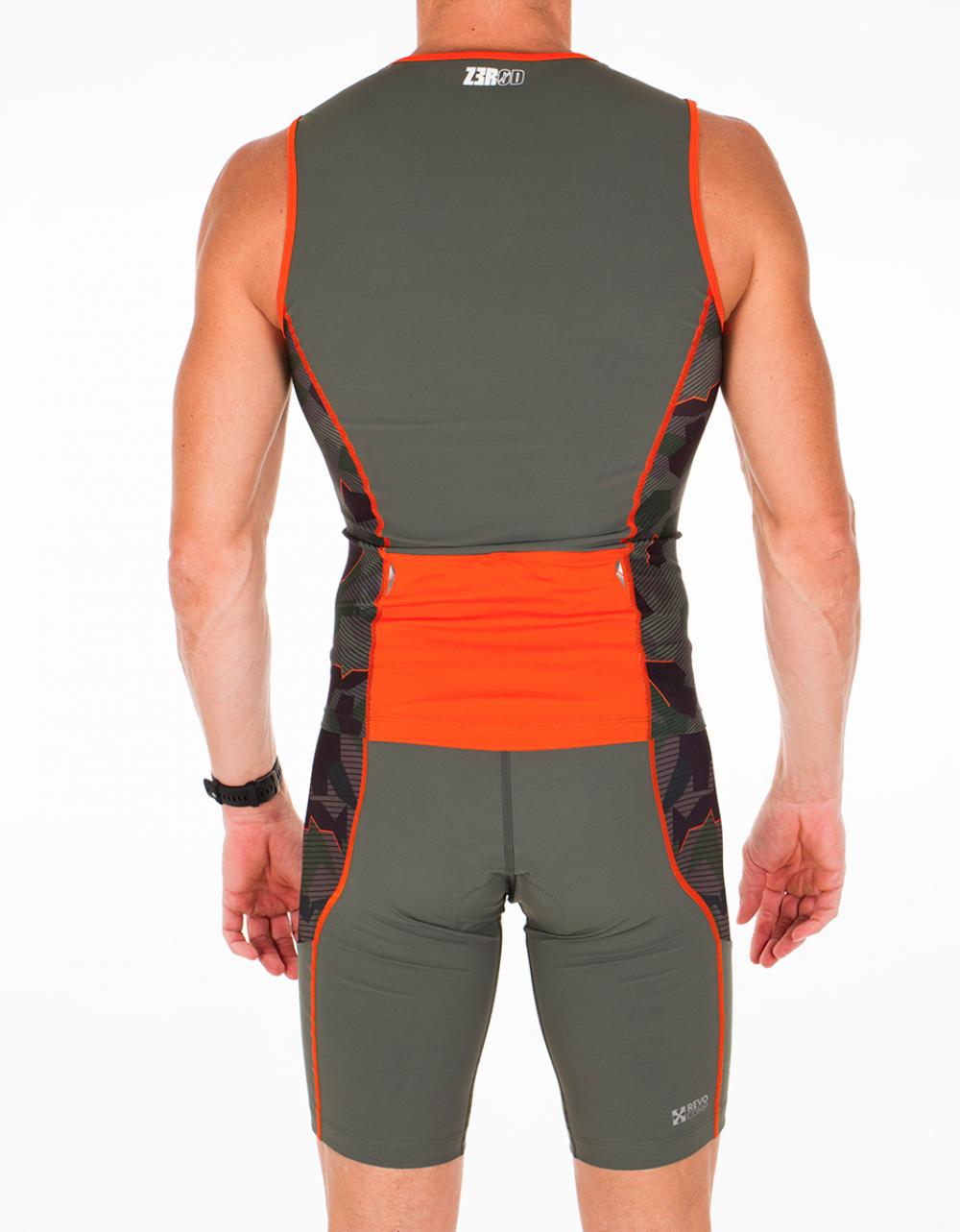Zerod Racer Singlet Camo