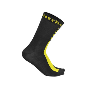 Merino Sock 15 Flo Yellow