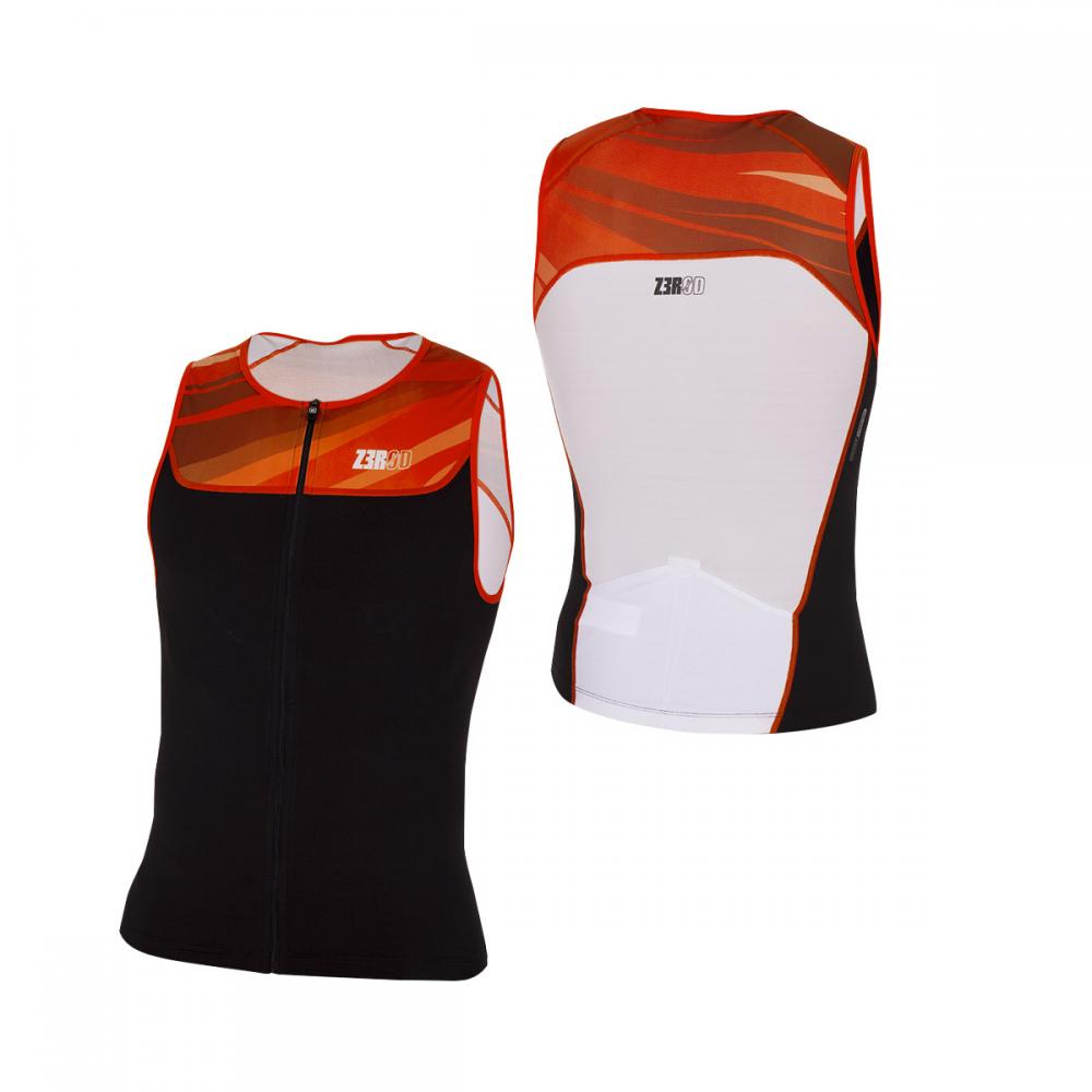 Start Tri Top Black/Orange