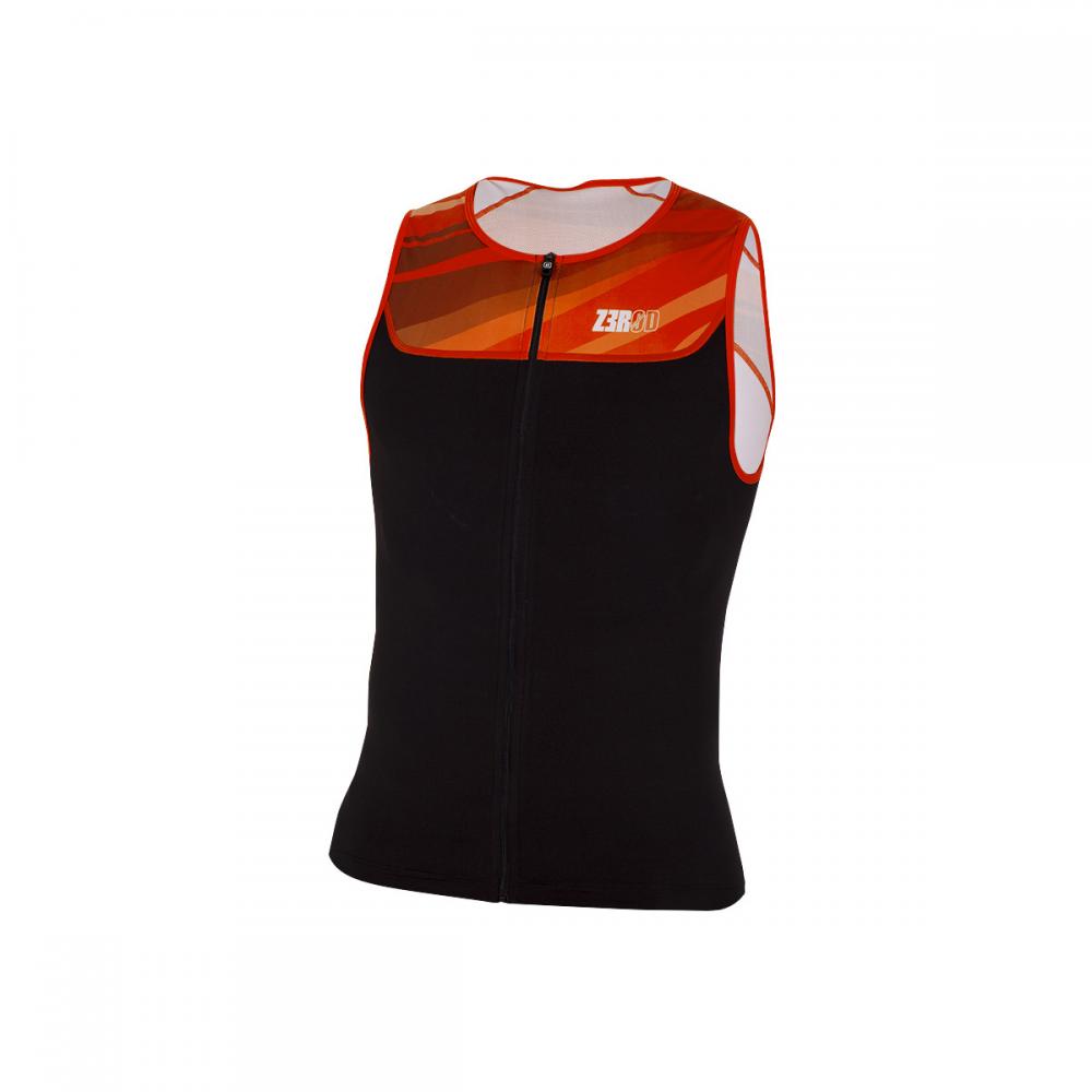 Start Tri Top Black/Orange