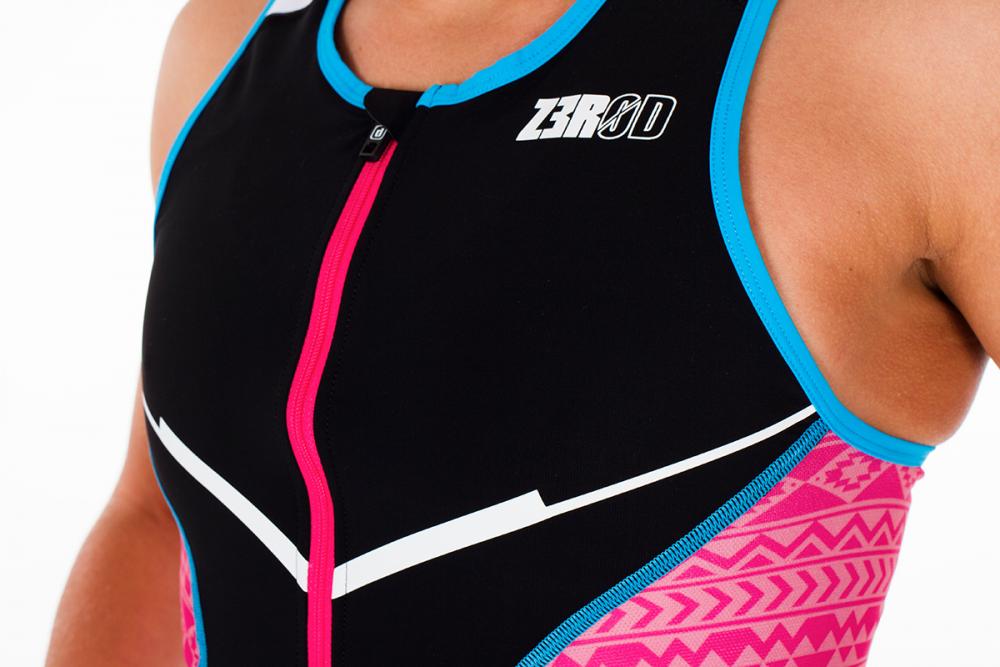 Racer Tri Top female Pink/Atoll